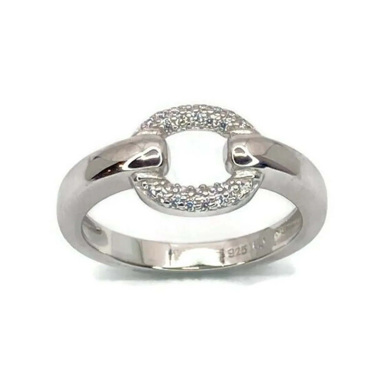 CHRISTOFFERSEN JEWELLERY RING SØLV MED ZIRKONIA - 5070962