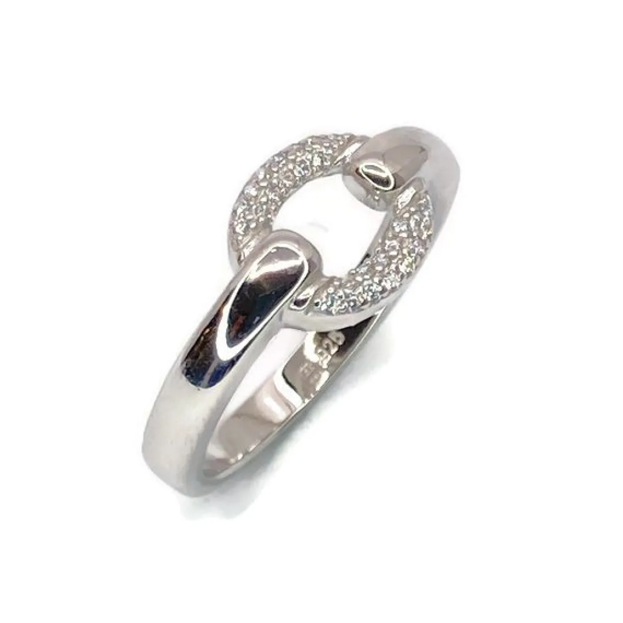 CHRISTOFFERSEN JEWELLERY RING SØLV MED ZIRKONIA - 5070962