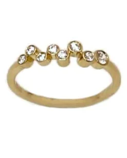 CHRISTOFFERSEN JEWELLERY RING 8 KARAT GULD MED ZIRKONIA – 5071256-3