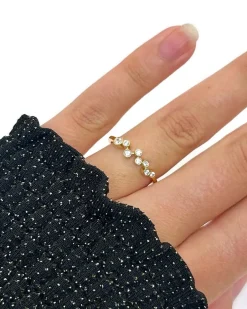 CHRISTOFFERSEN JEWELLERY RING 8 KARAT GULD MED ZIRKONIA – 5071256-3