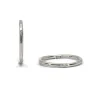 CHRISTOFFERSEN JEWELLERY SØLV ØRERINGE KNÆK CREOL 13 MM - 3710534