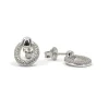 CHRISTOFFERSEN JEWELLERY SØLV ØRERINGE MED ZIRKONIA - 3070962