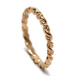 CHRISTOFFERSEN JEWELLERY SNOET RING 14 KARAT GULD - 5001112