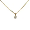 CHRISTOFFERSEN JEWELLERY SVÆVENDE DIAMANT 14 KARAT GULD MED 0,05 CARAT BRILLANT– 2000343