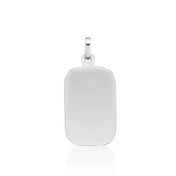 CHRISTOFFERSEN JEWELLERY VEDHÆNG SØLV PLADE 20X13 MM - 4011628