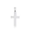 CHRISTOFFERSEN JEWELLERY VEDHÆNG KORS MASSIV 20X11 MM - 4010095
