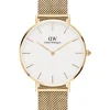 DANIEL WELLINGTON PETITE EVERGOLD 32 MM HVID - DW00100348