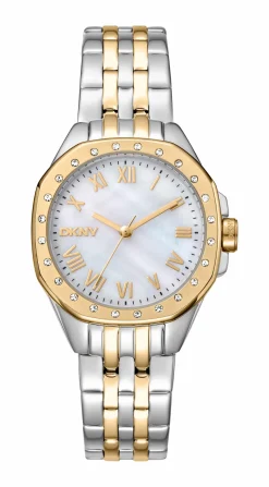DKNY BROOKLYN MINI UR DAME TO FARVET - DK1L013M0085