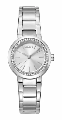 DKNY EASTSIDE MINI UR DAME STÅL MED LÆNKE - DK1L024M0115