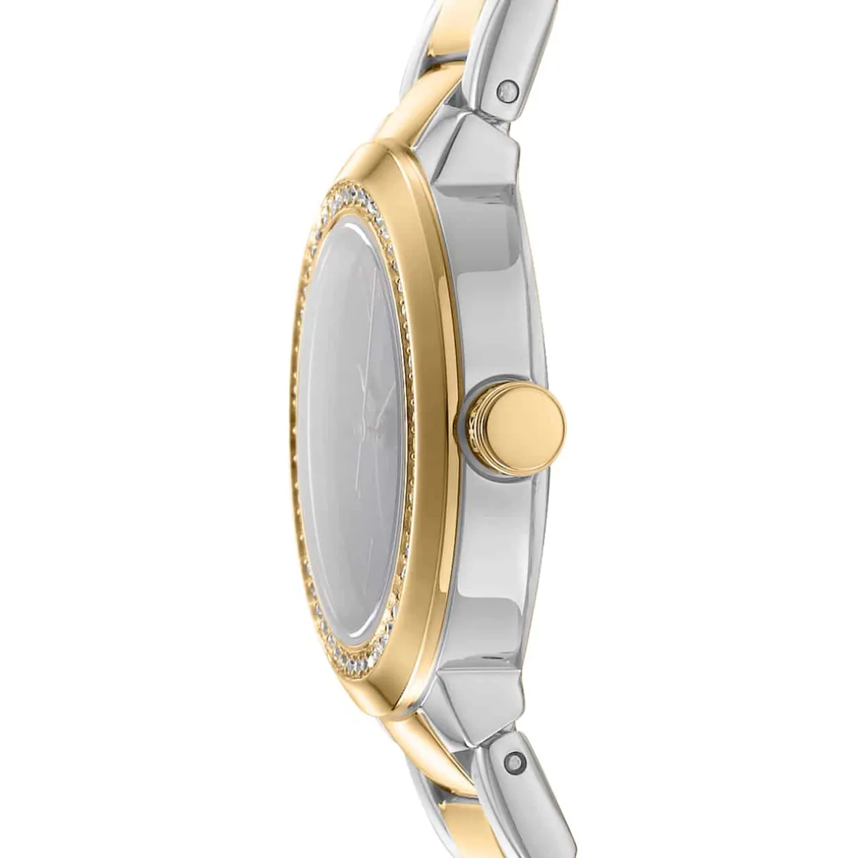 DKNY EASTSIDE MINI UR DAME TO FARVET MED LÆNKE - DK1L024M0155