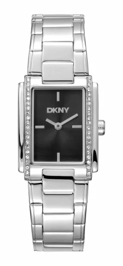 DKNY EVENING UR DAME MED SORT SKIVE - DK1L122M0035