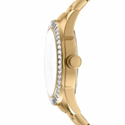 DKNY NOLITA MULTI GLITZ UR DAME GULD FARVET MED LÆNKE - DK1L027M0045