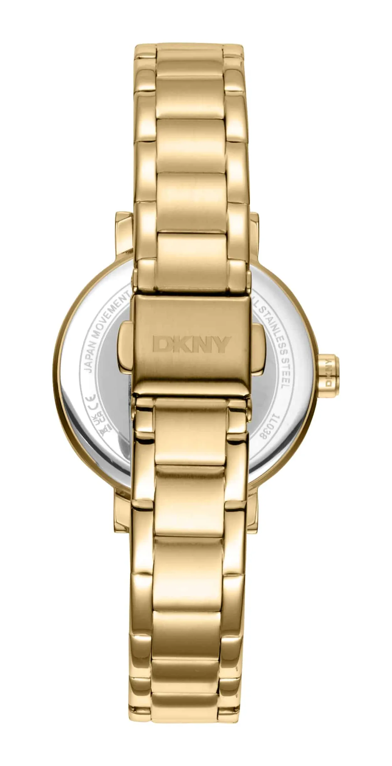 DKNY SOHO GLITZ UR DAME GULD FARVET MED LÆNKE - DK1L038M0055