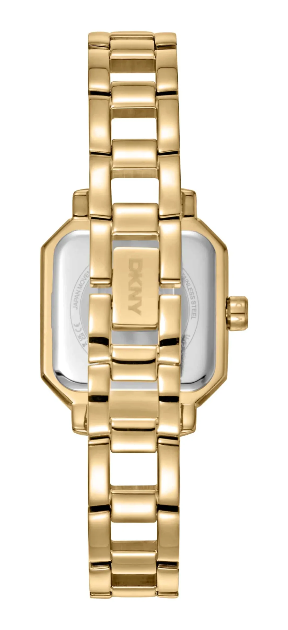 DKNY URBAN UR DAME FIRKANTET GULD FARVET MED LÆNKE - DK1L124M0045