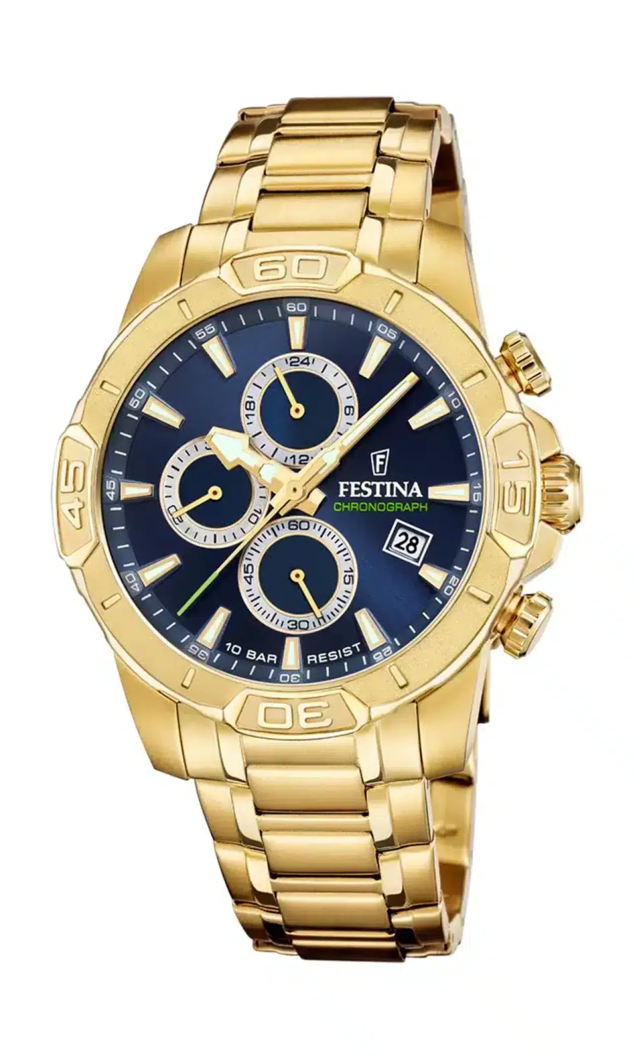 FESTINA UR HERRE MED CHRONOGRAPH I BLÅ - F20705/5