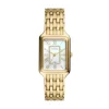 FOSSIL RAQUEL FIREKANTET UR DAME GULD FARVET - ES5304