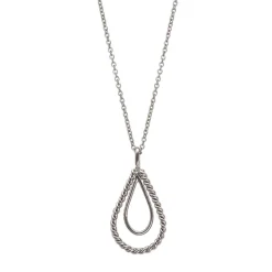 HEIRING BRAIDED VEDHÆNG SØLV - 52-5-02RH