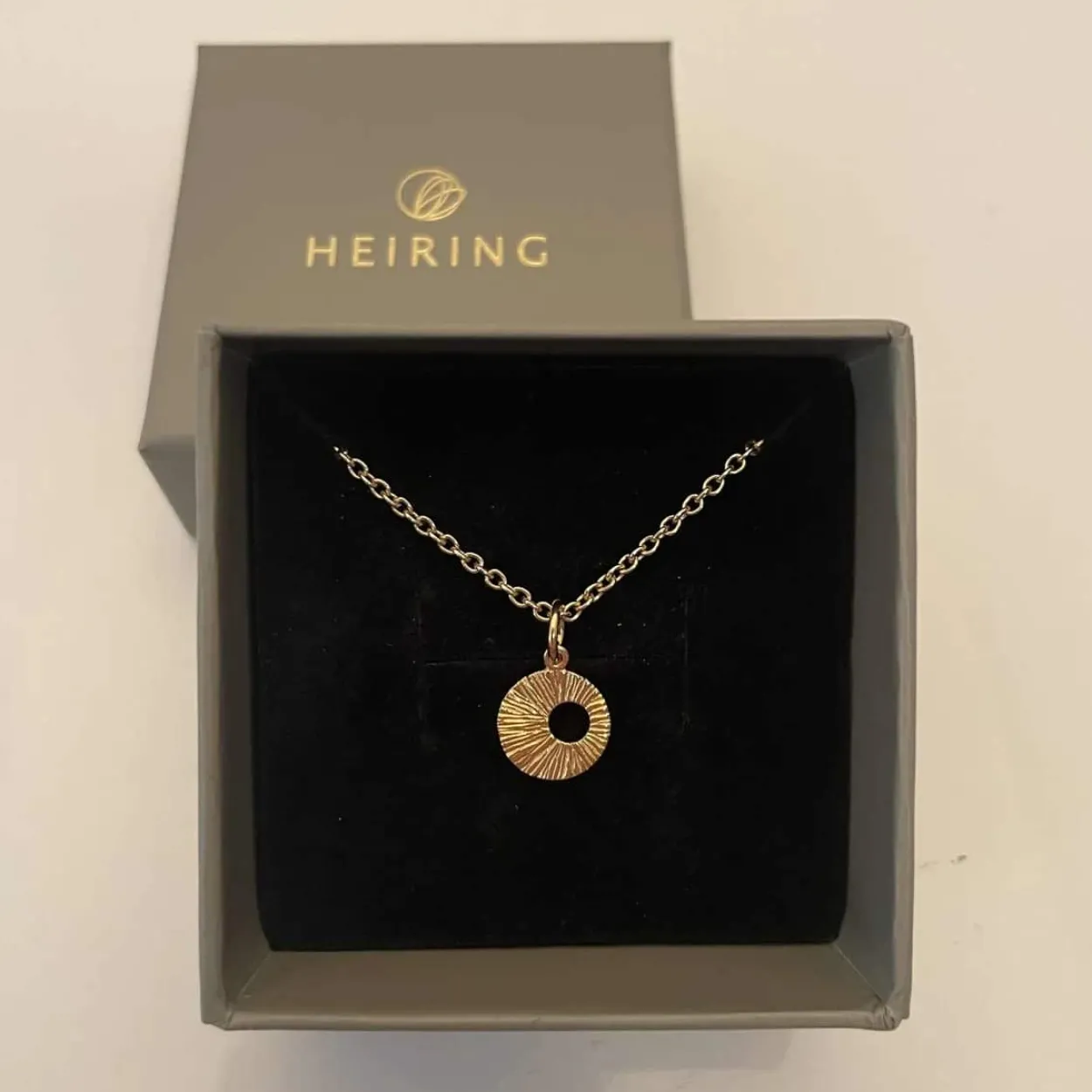 HEIRING DRØMMEFANGER VEDHÆNG MINI I 14 KARAT GULD - 78-9-34