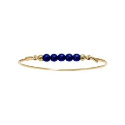 HEIRING MULTI TOP TIL ARMRING I FORGYLDT SØLV MED LAPIS - 53-4-24FG