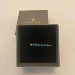 HEIRING PINK RHODONIT TOP TIL MULTI ARMRING I FORGYLDT SØLV - 53-4-92FG
