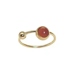 HEIRING RING KOULE MEXICAN AGAT - 53-5-44FG