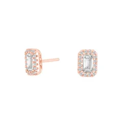 JOANLI NOR KARLANOR SØLV ROSA FORGYLDT MED ZIRKONIA - 30453587900