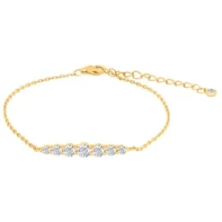 JOANLI NOR LINDANOR SØLV FORGYLDT ARMBÅND - 80451185920
