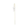 JULIE SANDLAU 1 STK. ØREHÆNGER I 14 KARAT GULD MED PERLER - YG14-HKS696