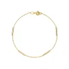 LUND ARMBÅND MED STAVE 9 KARAT GULD 18 CM - 3011125
