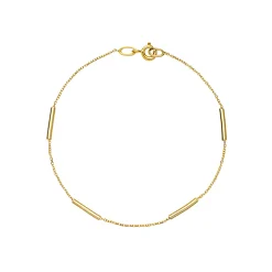 LUND ARMBÅND MED STAVE 9 KARAT GULD 18 CM - 3011125