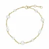 LUND COPENHAGEN 8 KARAT GULD ARMBÅND MED PERLER - 3011369-33