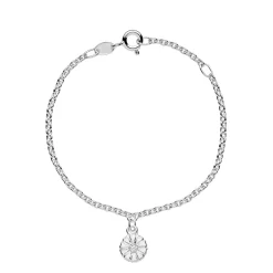 LUND COPENHAGEN MARGUERIT ARMBÅND SØLV 7,5 MM - 9015016-H