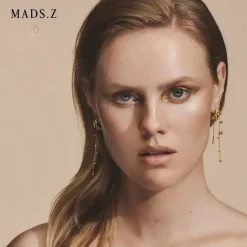 MADS Z BUBBLES 14 KARAT GULD ØRERINGE - 1500166