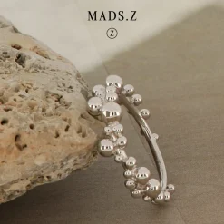 MADS Z BUBBLES RING SØLV - 2140066