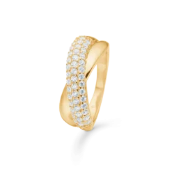 MADS Z CELIA RING I 8 KARAT GULD MED STEN - 3347009