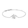 MADS Z CLOVER ARMBÅND SØLV MED ZIRKONIA - 3157102