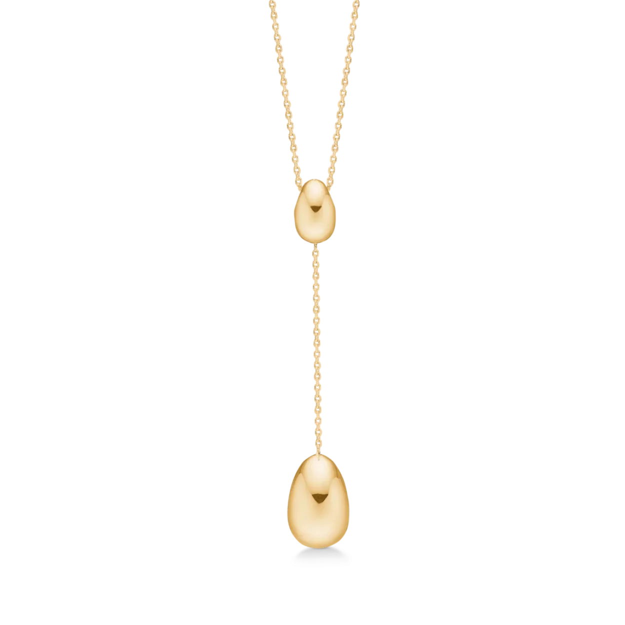 MADS Z DANGLING ELLIPSE 14 KARAT HALSKÆDE - 1530029