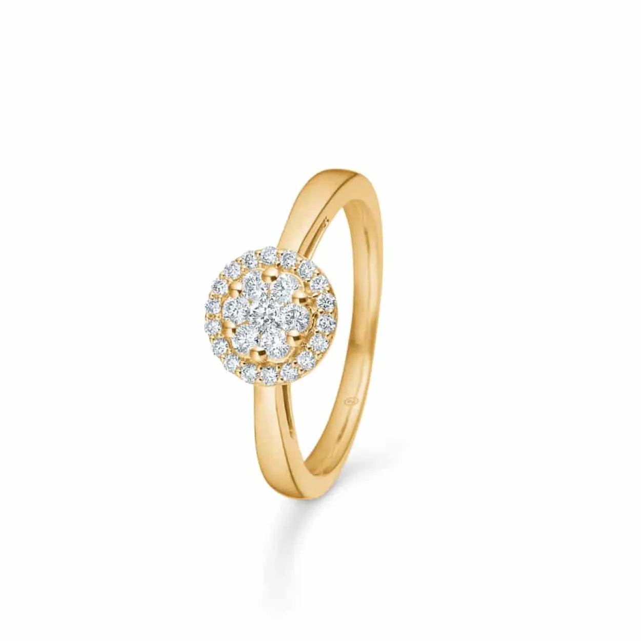 MADS Z ELEANOR 14 KARAT GULD RING MED BRILLIANTER - 1541075