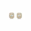 MADS Z ELIZABETH ØRERINGE 14 KARAT GULD MED DIAMANTER 0,18 CARAT - 1511030