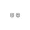 MADS Z ELIZABETH ØRERINGE 14 KARAT HVIDGULD MED 0,18 CT DIAMANTER - 1611030