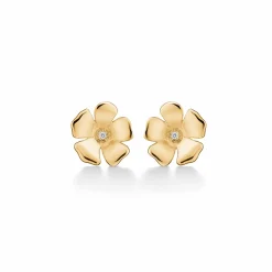 MADS Z FLEUR ØRERINGE 14 KARAT GULD MED BRILLANT - 1511106