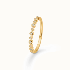MADS Z POETRY 14 KARAT GULD RING MED BRILLANTER - 1541150