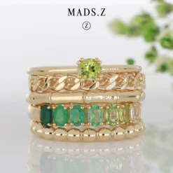 MADS Z POETRY PANZER RING 14 KARAT GULD - 1540045