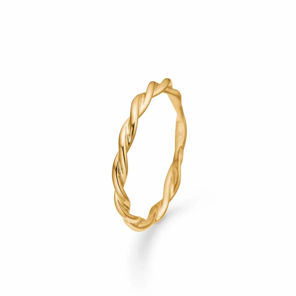 MADS Z POETRY TWIST RING 14 KARAT GULD RING SNOET - 1540025