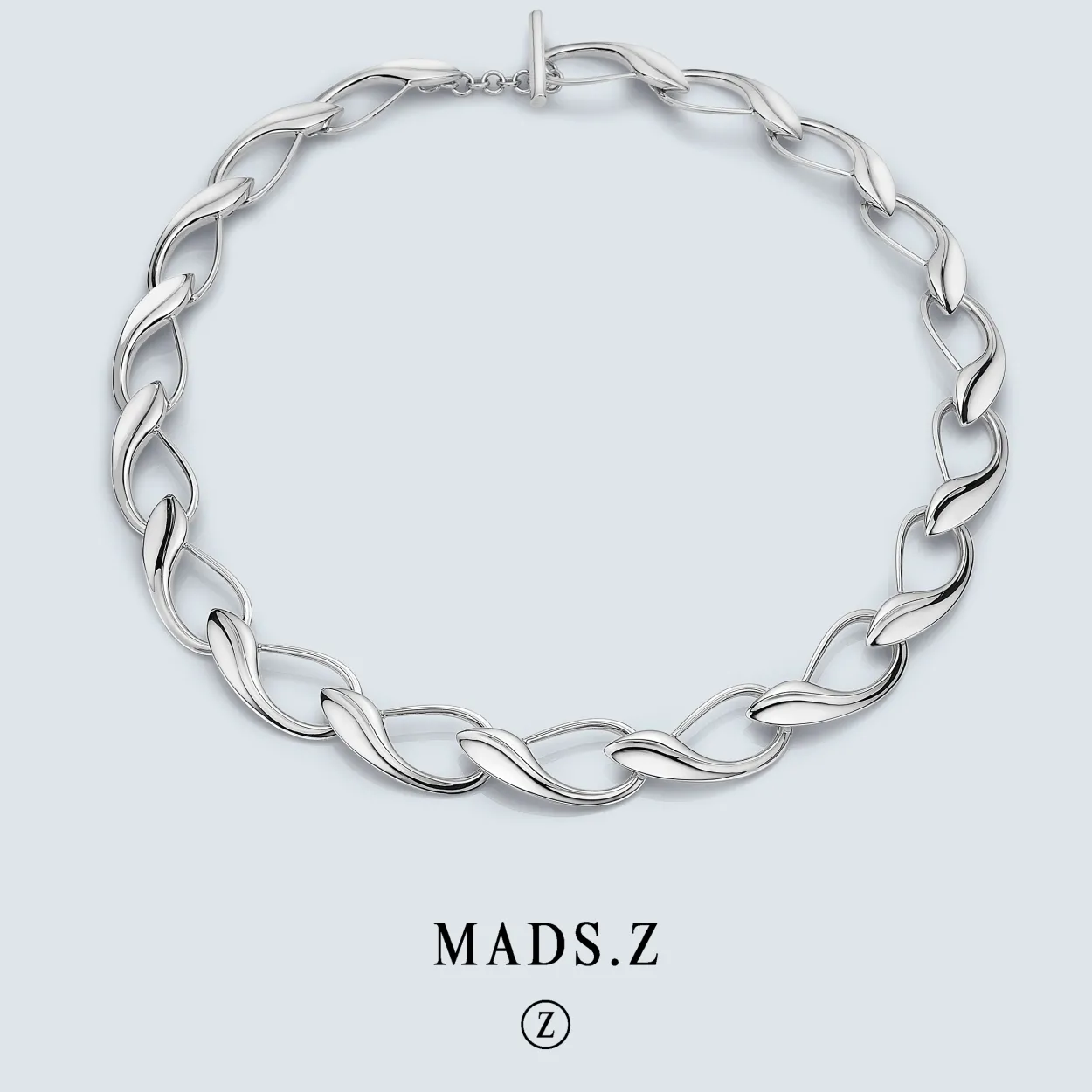 MADS Z WINELINK HALSKÆDE SØLV 45 CM - 2120016