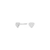 NOA KIDS JEWELLERY ØRERINGE HJERTE MED ZIRKONIA - 30251080900