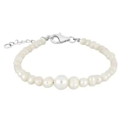 NORDAHL JEWELLERY ARMBÅND MED FERSKVANDS PERLE - 80890140920