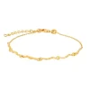 NORDAHL JEWELLERY ARMBÅND SØLV FORGYLDT MOVIE52 - 80540025900