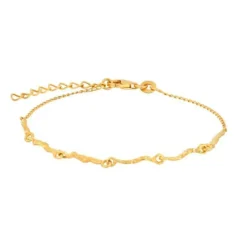 NORDAHL JEWELLERY ARMBÅND SØLV FORGYLDT MOVIE52 - 80540025900