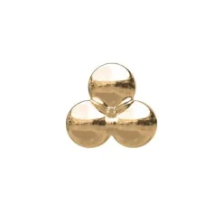 NORDAHL JEWELLERY LABRET GULD 14 KARAT KUGLER 3X2 MM - 30140020500